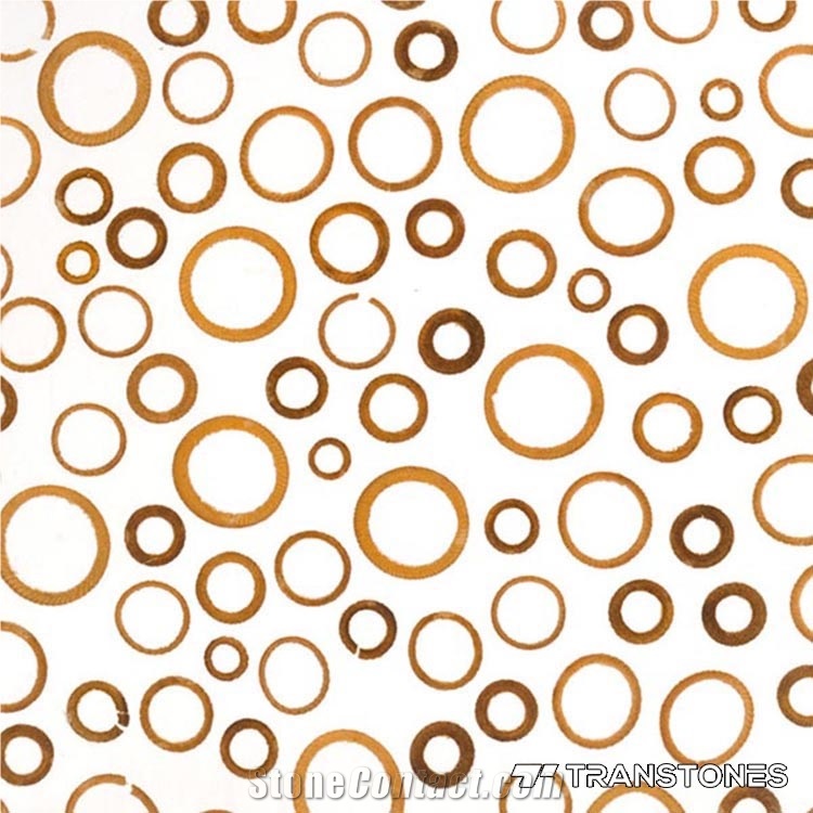 Round Annul Backlit Acrylic Panel Walling Decros