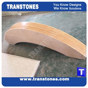 Solid Surface Artificial Honey Beige Onyx Panel