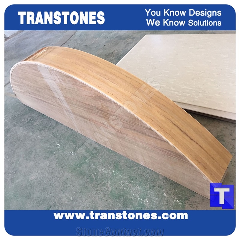 Solid Surface Artificial Honey Beige Onyx Panel