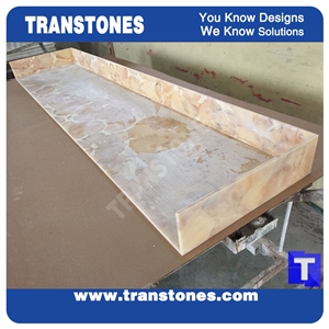 Solid Surface Artificial Marble Commercial Counters