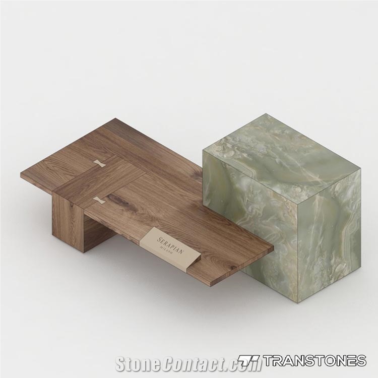 Tiles Faux Alabaster Sheet Wall Decor