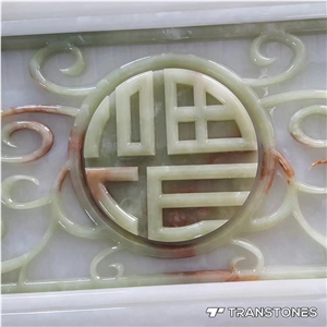 Tiles Faux Alabaster Sheet Wall Decor