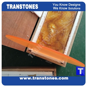 Translucent Acrylic Panel Cut to Size Faux Stone