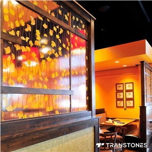 Translucent Acrylic Solid Surface Interior Design