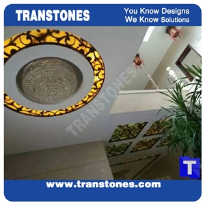 Translucent Artificial Stone for Ceiling&Cladding