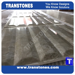 Translucent Backlit Ties for Ceiling/Wall Cladding