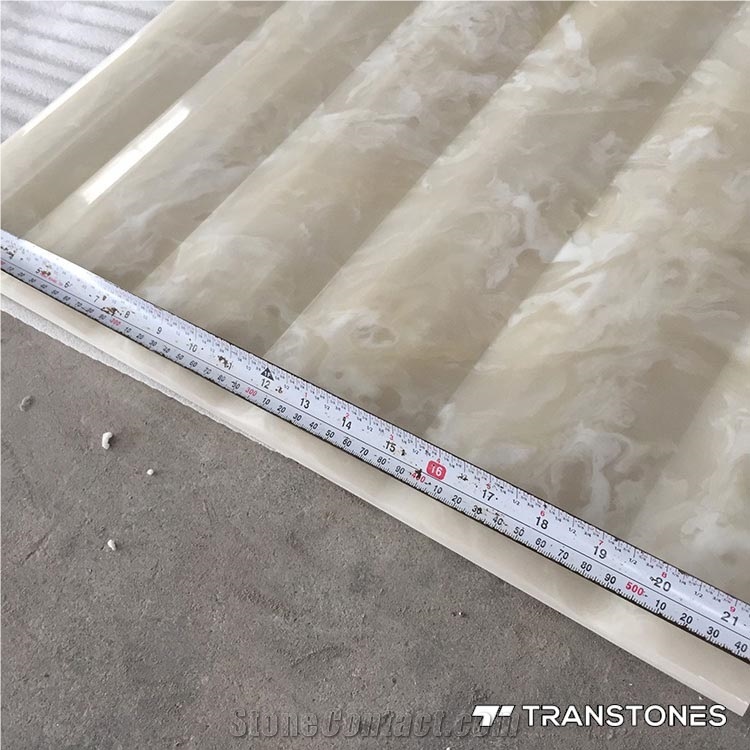 Translucent Resign Artificial Stone Panel