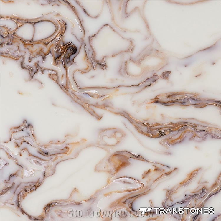 Translucent Resin Panel Alabaster Tile Stone