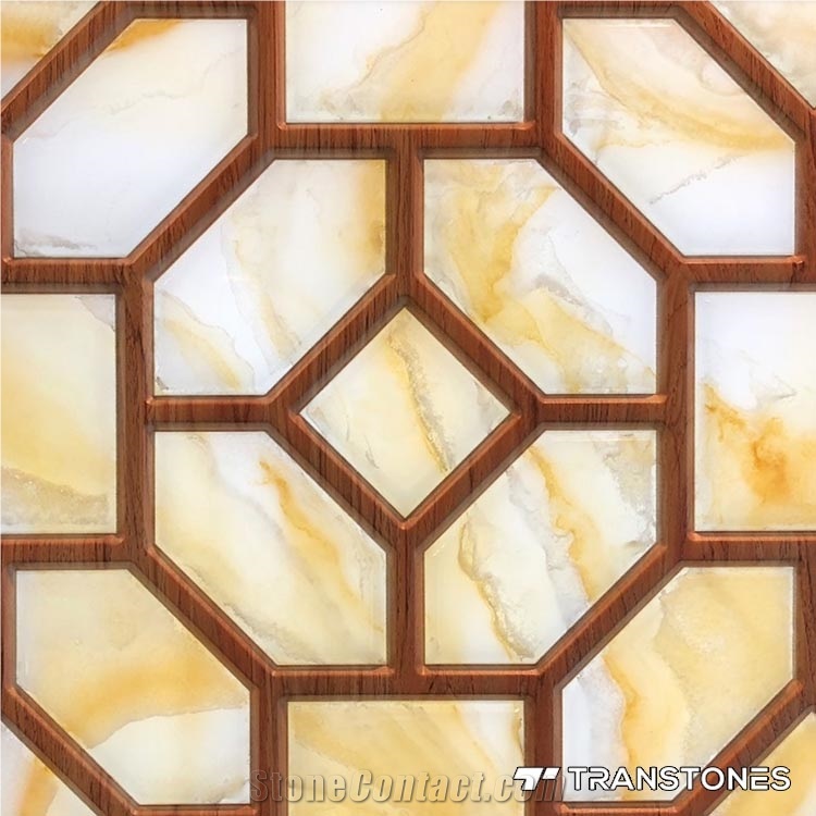 Translucent Resin Panel Wall Ceiling