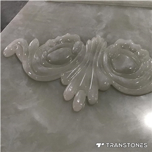 White Artificial Stone Sheet for Wall Decoration