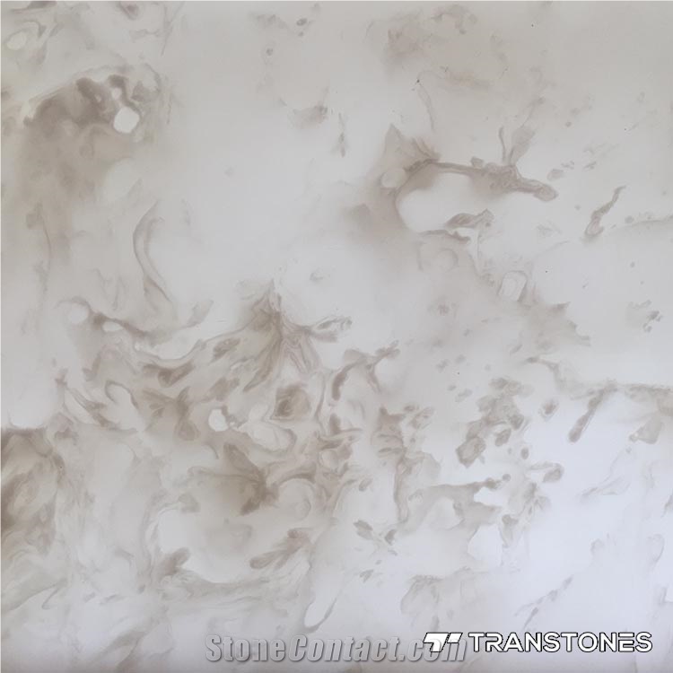 White Artificial Stone Sheet for Wall Decoration