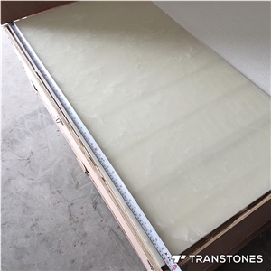 White Artificial Stone Sheet for Wall Decoration