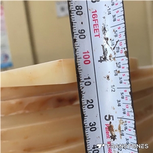 Yellow Onyx Artificial Stone Wall Covering