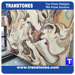 Zebra Fantastico Artificial Alabaster Stone Tiles