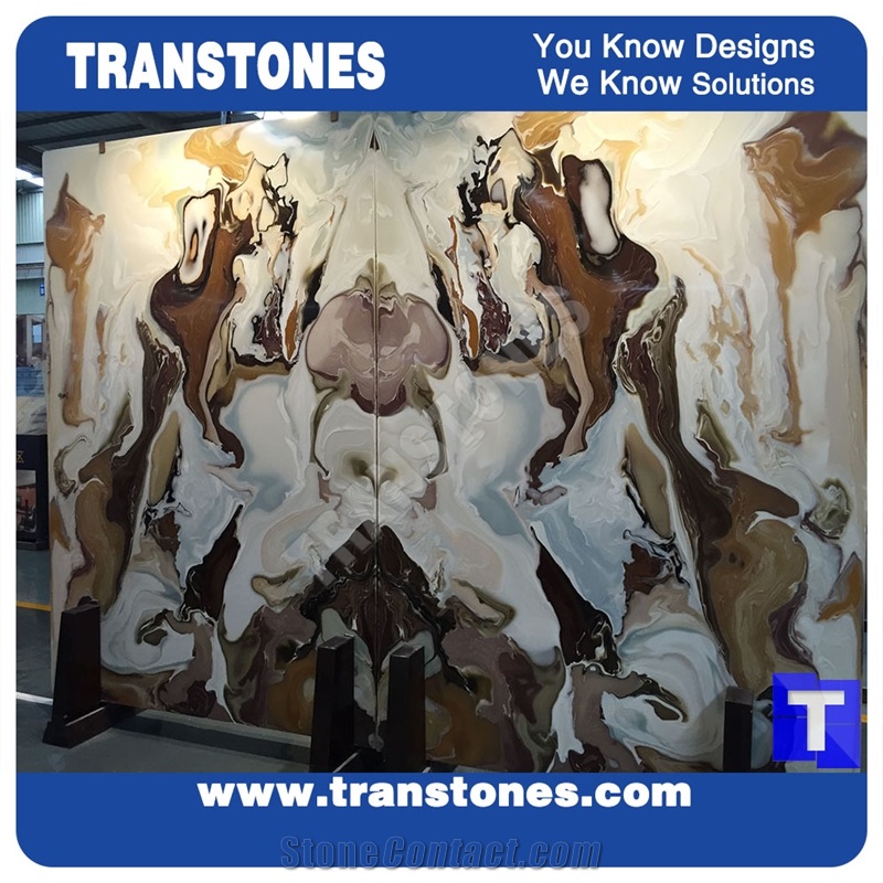 Zebra Fantastico Artificial Alabaster Stone Tiles