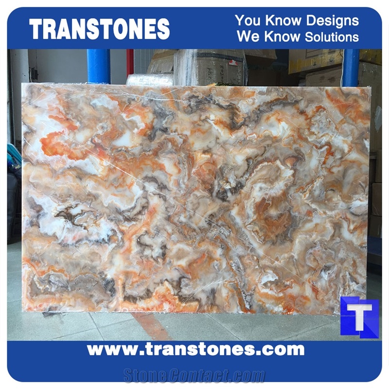 Zebra Fantastico Artificial Alabaster Stone Tiles
