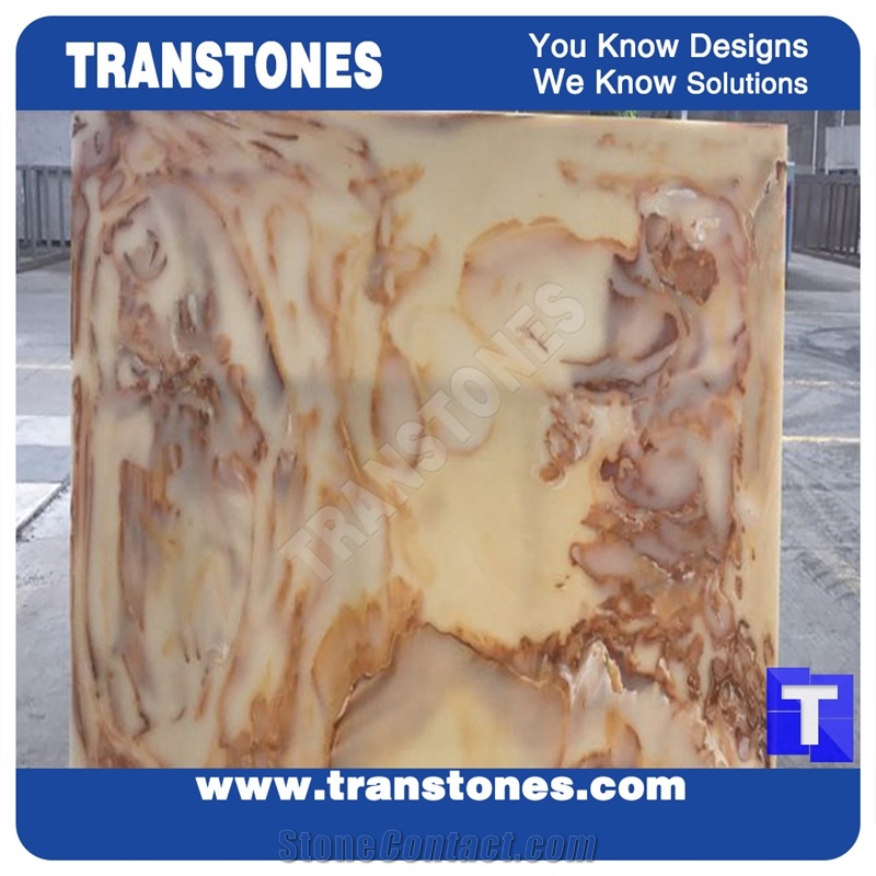 Zebra Fantastico Artificial Alabaster Stone Tiles
