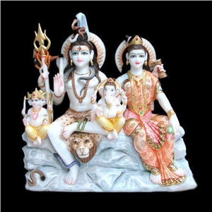 Shiv Parivar Idol/Statue/Murti Shiv Parivar Idol/Statue/Murti