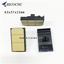 63x37mm Edgebander Track Pads Conveyor Chain Pads