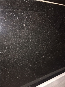 Star Galaxy Granite, Indian Black Granite Slab
