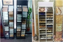 Metal Showroom Tile Display Stands