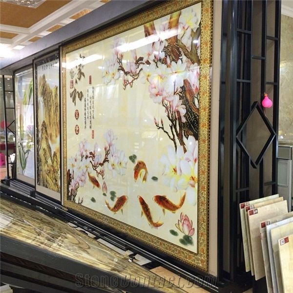 Showroom Big Size Stone-Ceramic-Hardwood Tile Display Stands