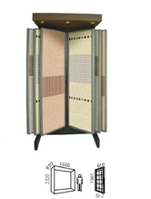 Spinning Wing Sliding Drawer Showroom Tile Display Stands Spinning Wing Sliding Drawer Showroom Tile Display Stands