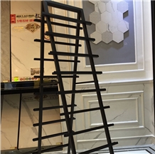 Stone-Ceramic-Hardwood Tile Sample Board Display Stands