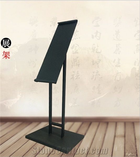 Stone-Ceramic-Hardwood Tile Sample Board Display Stands