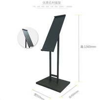 Stone-Ceramic-Hardwood Tile Sample Board Display Stands