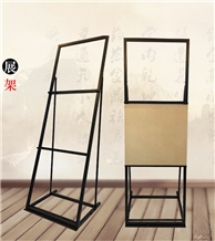 Stone-Ceramic-Hardwood Tile Sample Showroom Board Display Stands