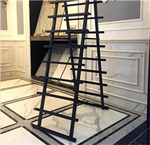 Stone-Ceramic-Hardwood Tile Sample Showroom Board Display Stands