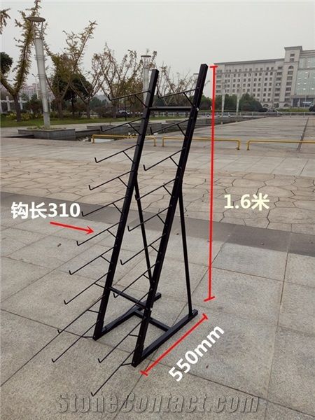 Wholesaler Showroom Stone, Ceramic, Wood Tile Board Racks