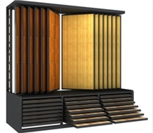 Wing Spinning Ceramic Tile, Mosaic, Hardwood Sample Board Display Stands Racks