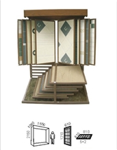 Wing Spinning Ceramic Tile, Mosaic, Hardwood Sample Board Display Stands Racks Wing Spinning Ceramic Tile, Mosaic, Hardwood Sample Board Display Stands Racks