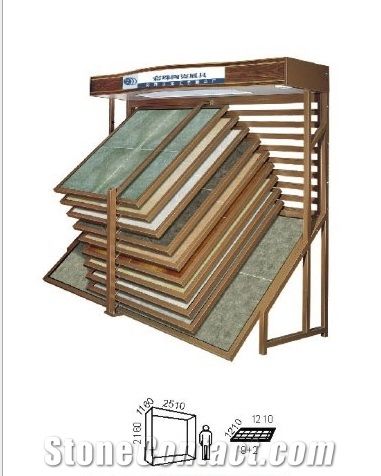 Wing Spinning Ceramic Tile, Mosaic, Hardwood Sample Board Display Stands Racks