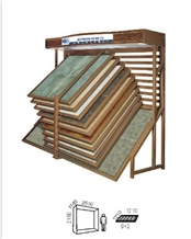 Wing Spinning Ceramic Tile, Mosaic, Hardwood Sample Board Display Stands Racks