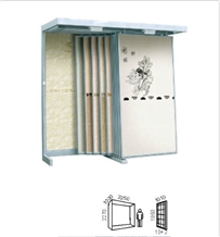 Wing Spinning-Rotating Hardwood Sample,Ceramic and Stone Tile Display Stands Racks