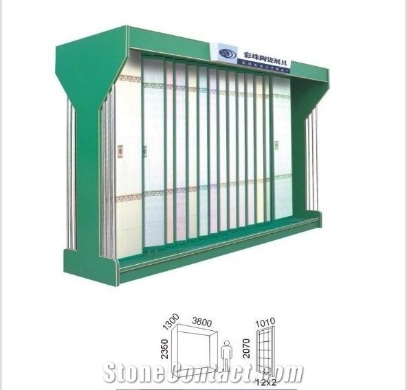 Wing Spinning-Rotating Hardwood Sample,Ceramic and Stone Tile Showroom Display Stands Racks