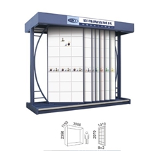 Wing Spinning-Rotating Hardwood Sample,Ceramic and Stone Tile Showroom Display Stands Racks