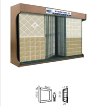 Wing Spinning-Rotating Hardwood Sample,Ceramic and Stone Tile Showroom Display Stands Racks
