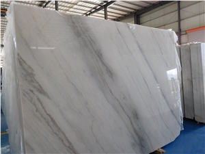 China Bianco Carrara White Marble Slabs & Tiles