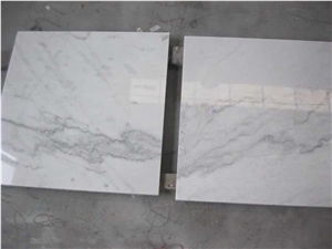 China Bianco Carrara White Marble Slabs & Tiles