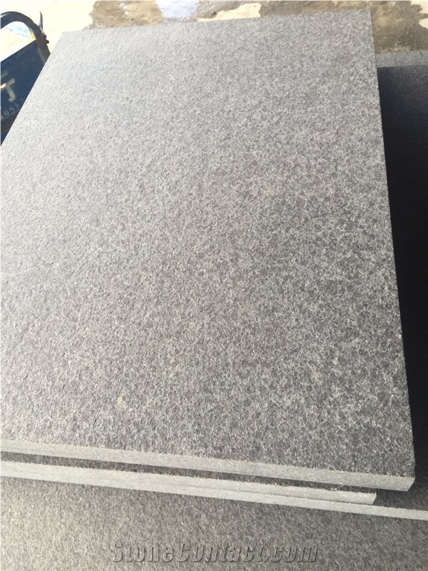 G684 Black Granite Slabs & Tiles