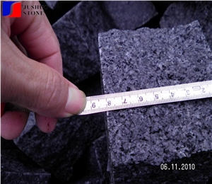 G654 Pavers G654 Black Granite Paving Stone Setts