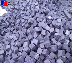 G654 Pavers G654 Black Granite Paving Stone Setts