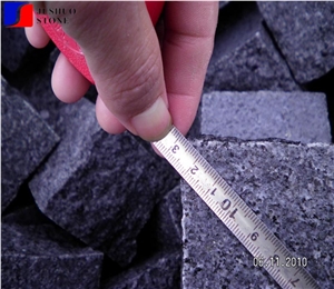 G654 Pavers G654 Black Granite Paving Stone Setts