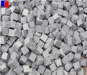 Granite Cube Stone for Paving, G654 Impala Black