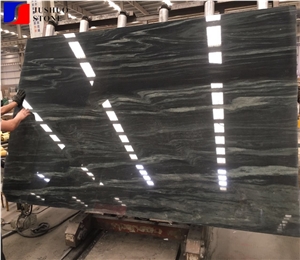 Green Fantasy Granite Tiles Slab for Wall Cladding