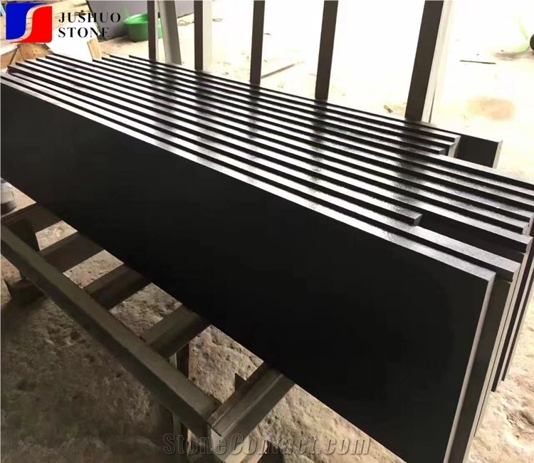 Honed Hainan Basalt Black Tile,Black Basalto Stone